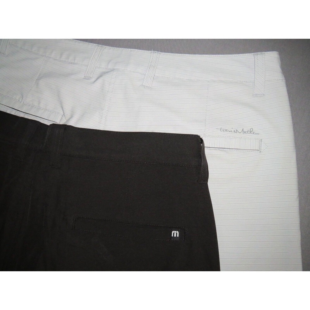 Lot of 2~ Travis Mathew Stretch 10" Chino Golf Shorts Men's‎ sz. 32